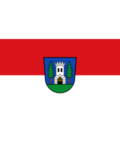 Flag: Burgau, St |  landscape flag | 1.35m² | 14.5sqft | 90x150cm | 3x5ft 