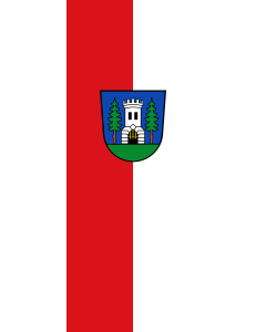Flag: Burgau, St |  portrait flag | 3.5m² | 38sqft | 300x120cm | 10x4ft 