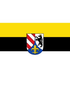Flag: Dürrlauingen |  landscape flag | 1.35m² | 14.5sqft | 90x150cm | 3x5ft 