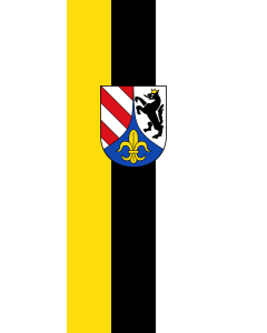 Flag: Dürrlauingen |  portrait flag | 3.5m² | 38sqft | 300x120cm | 10x4ft 