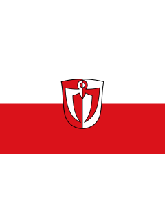 Flag: Ebershausen |  landscape flag | 1.35m² | 14.5sqft | 90x150cm | 3x5ft 