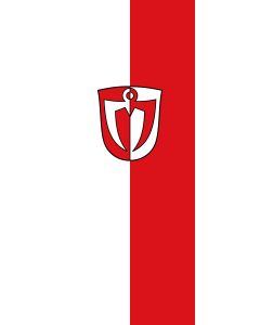 Flag: Ebershausen |  portrait flag | 3.5m² | 38sqft | 300x120cm | 10x4ft 