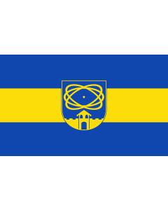 Flag: Gundremmingen |  landscape flag | 1.35m² | 14.5sqft | 90x150cm | 3x5ft 