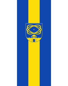 Flag: Gundremmingen | portrait flag | 3.5m² | 38sqft | 300x120cm | 10x4ft