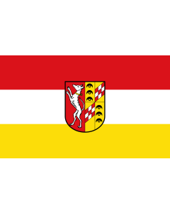 Flag: Ichenhausen, St |  landscape flag | 1.35m² | 14.5sqft | 90x150cm | 3x5ft 