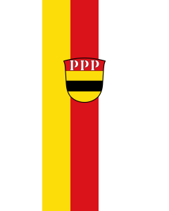 Flag: Kammeltal |  portrait flag | 3.5m² | 38sqft | 300x120cm | 10x4ft 
