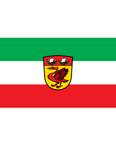 Flag: Kötz |  landscape flag | 1.35m² | 14.5sqft | 90x150cm | 3x5ft 