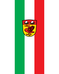 Flag: Kötz |  portrait flag | 3.5m² | 38sqft | 300x120cm | 10x4ft 
