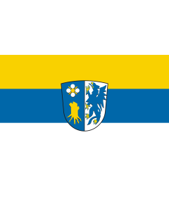 Flag: Landensberg |  landscape flag | 1.35m² | 14.5sqft | 90x150cm | 3x5ft 