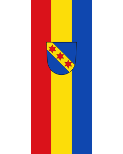 Flag: Leipheim, St |  portrait flag | 3.5m² | 38sqft | 300x120cm | 10x4ft 