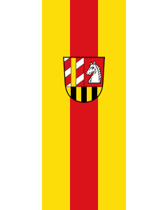 Flag: Röfingen |  portrait flag | 3.5m² | 38sqft | 300x120cm | 10x4ft 