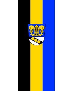 Bandiera: Waltenhausen | bandiera ritratto | 3,5&nbsp;m² | 300&nbsp;×&nbsp;120&nbsp;cm 