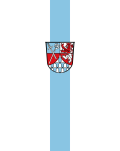 Flag: Winterbach | portrait flag | 3.5m² | 38sqft | 300x120cm | 10x4ft