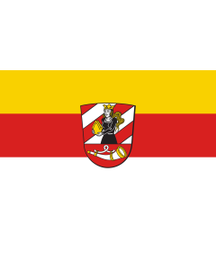 Bandiera: Neu-Ulm (Kreis) | bandiera paesaggio | 1,35&nbsp;m² | 90&nbsp;×&nbsp;150&nbsp;cm 