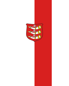 Flag: Weißenhorn, St |  portrait flag | 3.5m² | 38sqft | 300x120cm | 10x4ft 