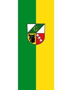 Flag: Grünenbach | portrait flag | 3.5m² | 38sqft | 300x120cm | 10x4ft