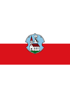 Flag: Heimenkirch, M |  landscape flag | 1.35m² | 14.5sqft | 90x150cm | 3x5ft 