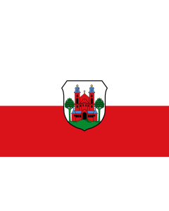 Flag: Lindenberg i.Allgäu, St |  landscape flag | 1.35m² | 14.5sqft | 90x150cm | 3x5ft 