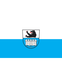 Bandiera: Wasserburg (Bodensee) | bandiera paesaggio | 1,35&nbsp;m² | 90&nbsp;×&nbsp;150&nbsp;cm 