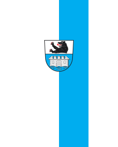 Bandiera: Wasserburg (Bodensee) | bandiera ritratto | 3,5&nbsp;m² | 300&nbsp;×&nbsp;120&nbsp;cm 