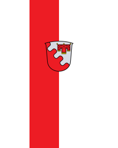 Flag: Weiler-Simmerberg, M | portrait flag | 3.5m² | 38sqft | 300x120cm | 10x4ft