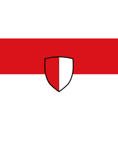 Flag: Buchloe, St |  landscape flag | 1.35m² | 14.5sqft | 90x150cm | 3x5ft 
