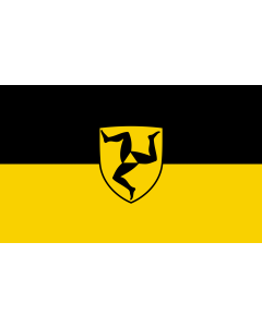 Flag: Füssen, St |  landscape flag | 1.35m² | 14.5sqft | 90x150cm | 3x5ft 