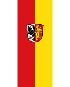 Flag: Jengen | portrait flag | 3.5m² | 38sqft | 300x120cm | 10x4ft