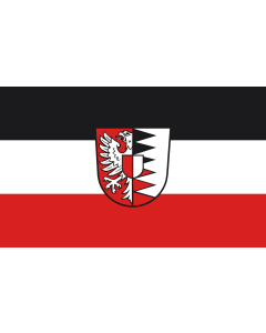 Flag: Lamerdingen |  landscape flag | 1.35m² | 14.5sqft | 90x150cm | 3x5ft 
