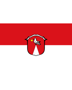 Flag: Oberostendorf |  landscape flag | 1.35m² | 14.5sqft | 90x150cm | 3x5ft 