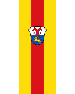 Flag: Pforzen |  portrait flag | 3.5m² | 38sqft | 300x120cm | 10x4ft 