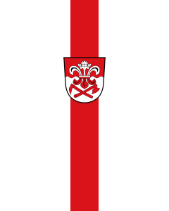 Flag: Rieden am Forggensee |  portrait flag | 3.5m² | 38sqft | 300x120cm | 10x4ft 