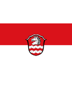 Flag: Roßhaupten |  landscape flag | 1.35m² | 14.5sqft | 90x150cm | 3x5ft 