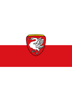Flag: Schwangau |  landscape flag | 1.35m² | 14.5sqft | 90x150cm | 3x5ft 