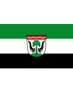 Flag: Stötten a.Auerberg |  landscape flag | 1.35m² | 14.5sqft | 90x150cm | 3x5ft 