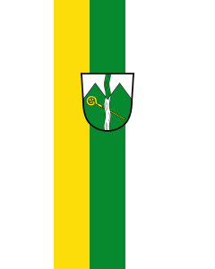 Flag: Böhen |  portrait flag | 3.5m² | 38sqft | 300x120cm | 10x4ft 