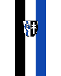 Flag: Breitenbrunn |  portrait flag | 3.5m² | 38sqft | 300x120cm | 10x4ft 
