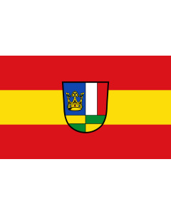 Flag: Buxheim |  landscape flag | 1.35m² | 14.5sqft | 90x150cm | 3x5ft 
