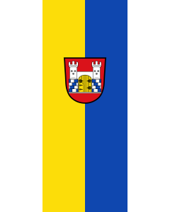 Flag: Dirlewang, M |  portrait flag | 3.5m² | 38sqft | 300x120cm | 10x4ft 