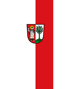 Flag: Fellheim |  portrait flag | 3.5m² | 38sqft | 300x120cm | 10x4ft 