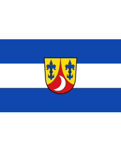 Flag: Heimertingen |  landscape flag | 1.35m² | 14.5sqft | 90x150cm | 3x5ft 