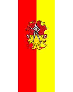 Flag: Kirchheim i.Schw., M | portrait flag | 3.5m² | 38sqft | 300x120cm | 10x4ft