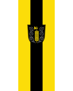 Flag: Legau, M |  portrait flag | 3.5m² | 38sqft | 300x120cm | 10x4ft 