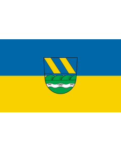 Flag: Türkheim, M |  landscape flag | 1.35m² | 14.5sqft | 90x150cm | 3x5ft 
