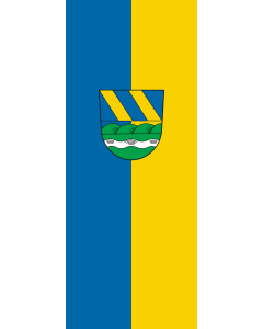 Flag: Türkheim, M |  portrait flag | 3.5m² | 38sqft | 300x120cm | 10x4ft 