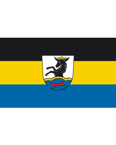 Flag: Tussenhausen, M |  landscape flag | 1.35m² | 14.5sqft | 90x150cm | 3x5ft 