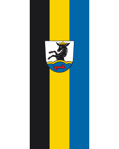 Flag: Tussenhausen, M |  portrait flag | 3.5m² | 38sqft | 300x120cm | 10x4ft 