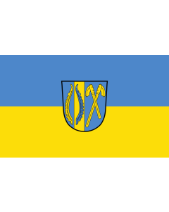 Flag: Rammingen |  landscape flag | 1.35m² | 14.5sqft | 90x150cm | 3x5ft 