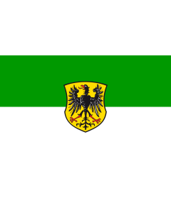 Flag: Harburg (Schwaben), St |  landscape flag | 1.35m² | 14.5sqft | 90x150cm | 3x5ft 