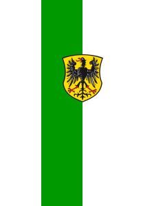 Flag: Harburg (Schwaben), St | portrait flag | 3.5m² | 38sqft | 300x120cm | 10x4ft